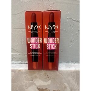 NYX Professional Makeup Wonder Stick Dual Ended Cream Blush Stick Amber Fuchsia